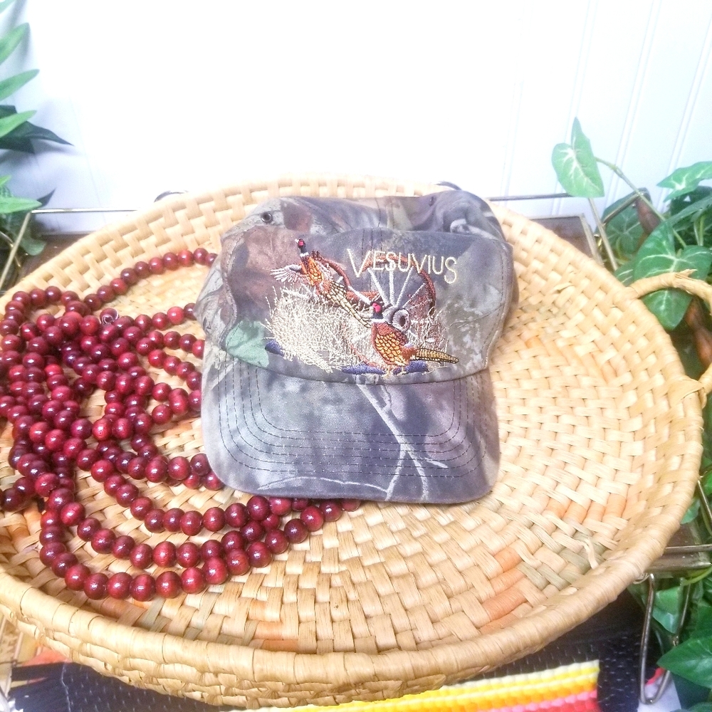 Pheasant Vesuvius Camo Baseball Hat